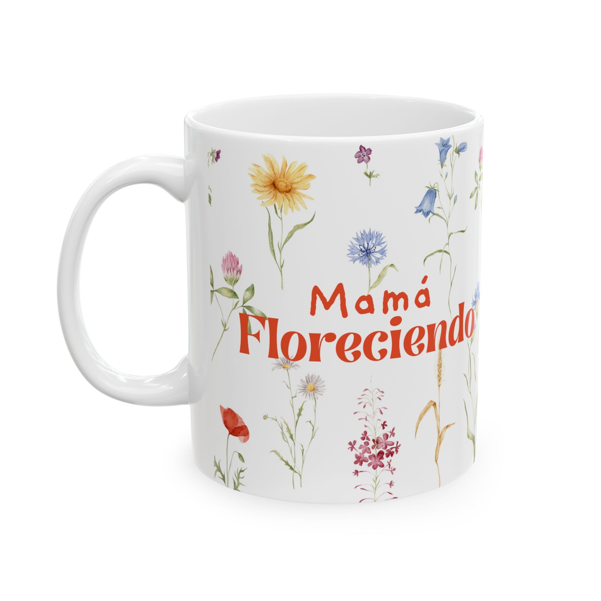 Mamá Floreciendo Coffee Cup