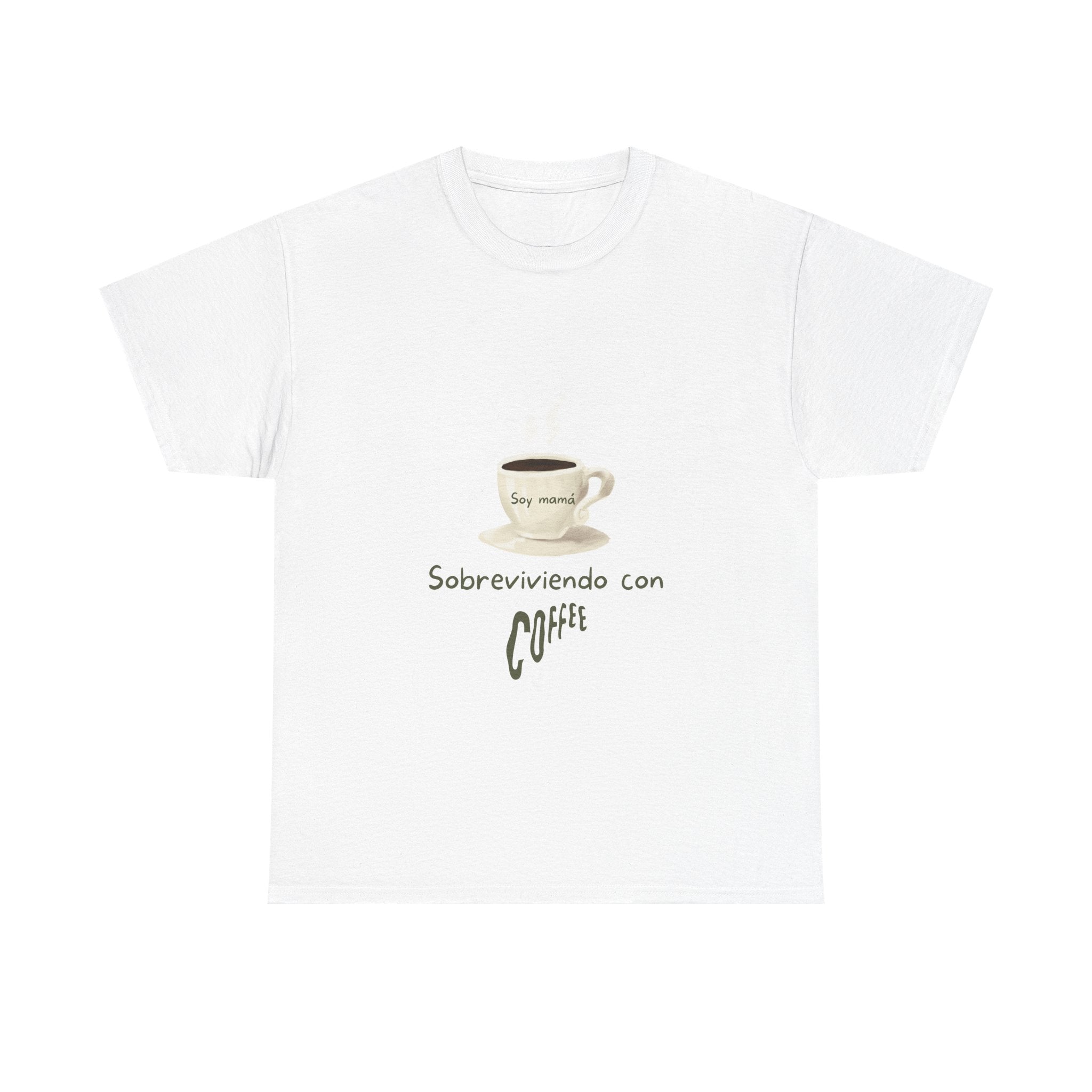 Sobreviviendo con Coffee T‑Shirt